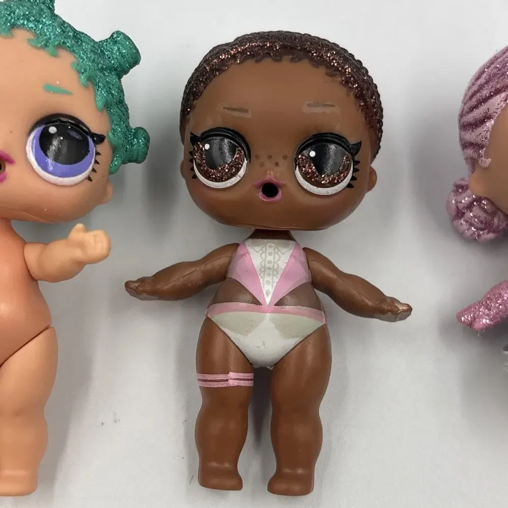 LOL SURPRISE DOLLS Mixed Lot Of 4 Dolls And 4 Pets